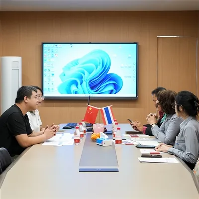 Thailändische Kunden besuchen GNEEs TP1-Kupferrohr-Produktionsanlage